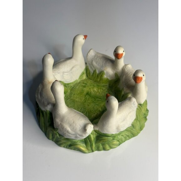 VTG 1986 Franklin Mint The Goose Girl Figurine Maggie Murphy 4" Safari Surprises - Picture 3 of 8